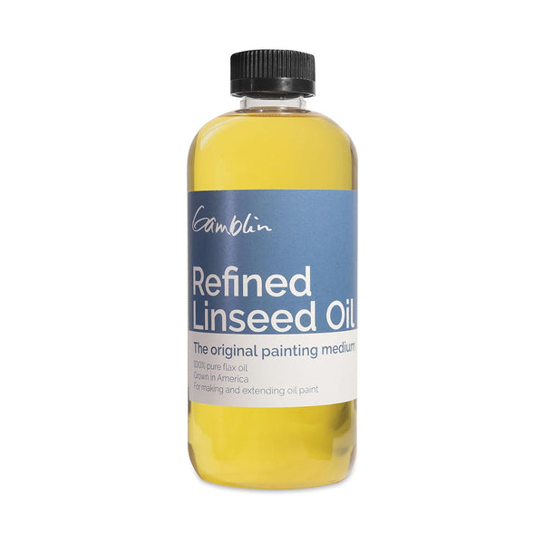 Gamblin – Aceite de lino refinado – 16 onzas