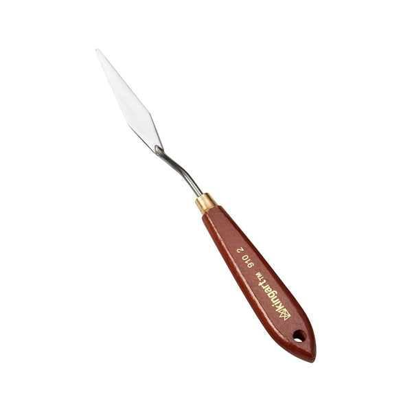 KINGART PALA DE DIAMANTE Y CUCHARÓN DE MASILLA para raspar, mezclar y pintar con pinturas al óleo y acrílicas